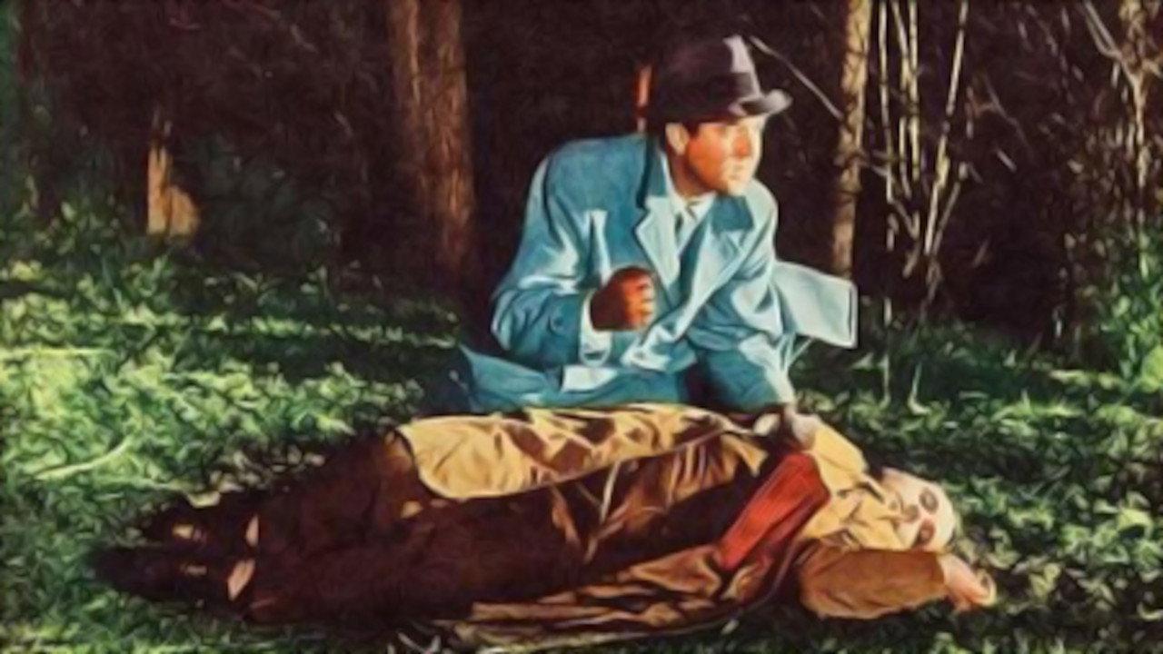 Spy in the Sky! 1958 movie scene