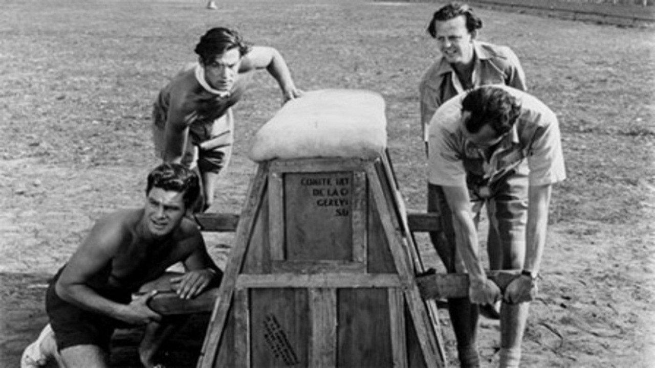 The Wooden Horse 1950 movie scene