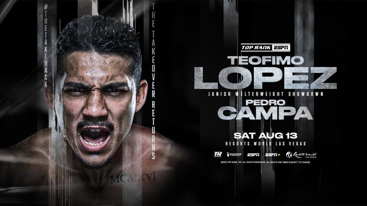 Teofimo Lopez vs. Pedro Campa 2022 movie scene