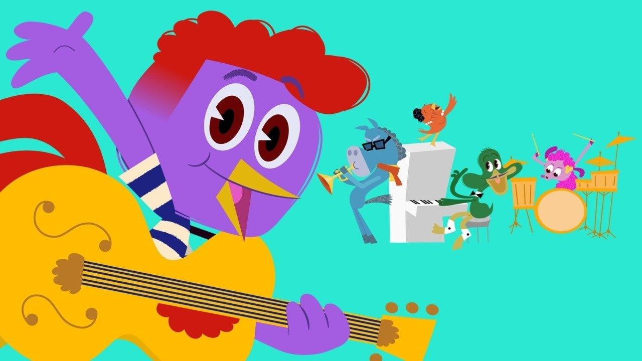 Acoustic Rooster and His Barnyard Band 2025 movie scene