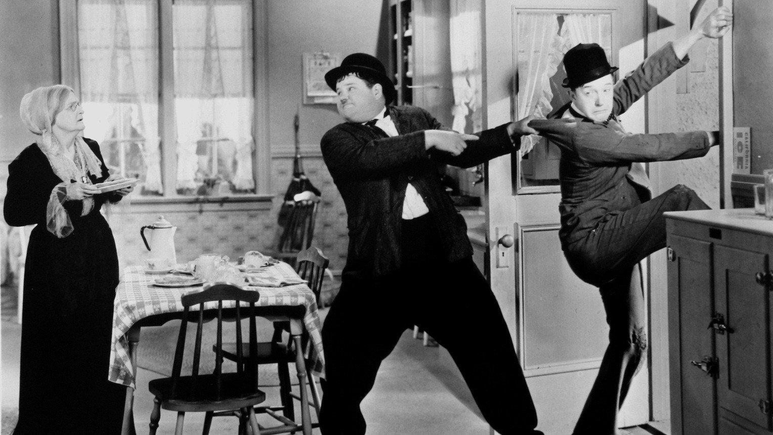 One Good Turn 1931 movie scene