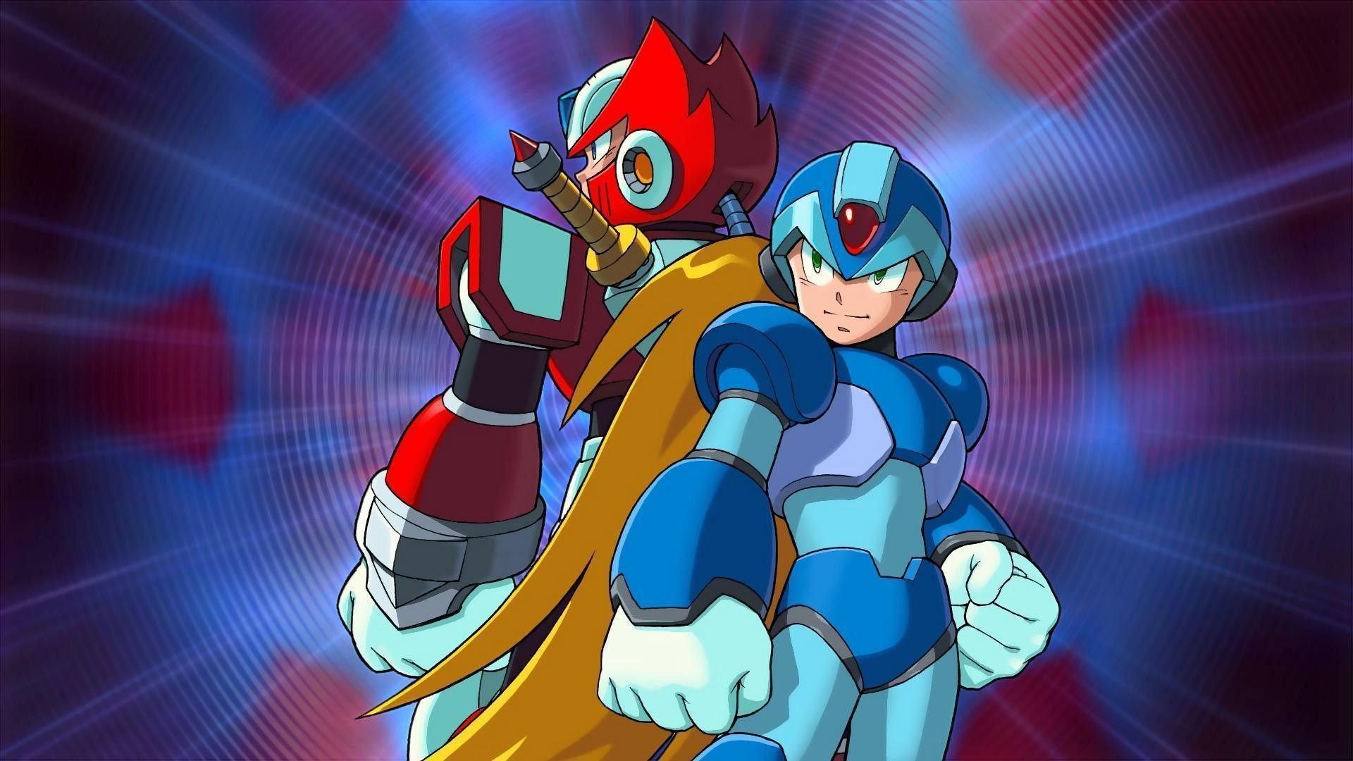 Mega Man Maverick Hunter X: The Day of Σ 2005 movie scene