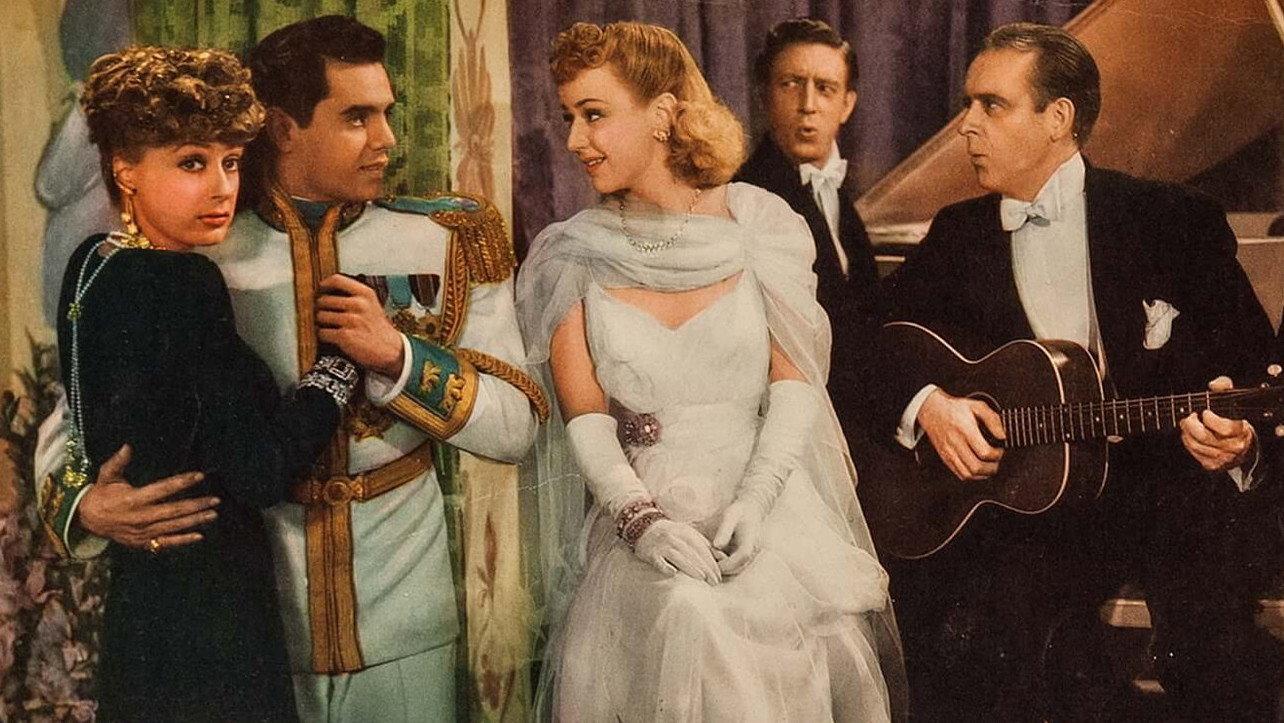 Four Jacks and a Jill 1942 movie scene