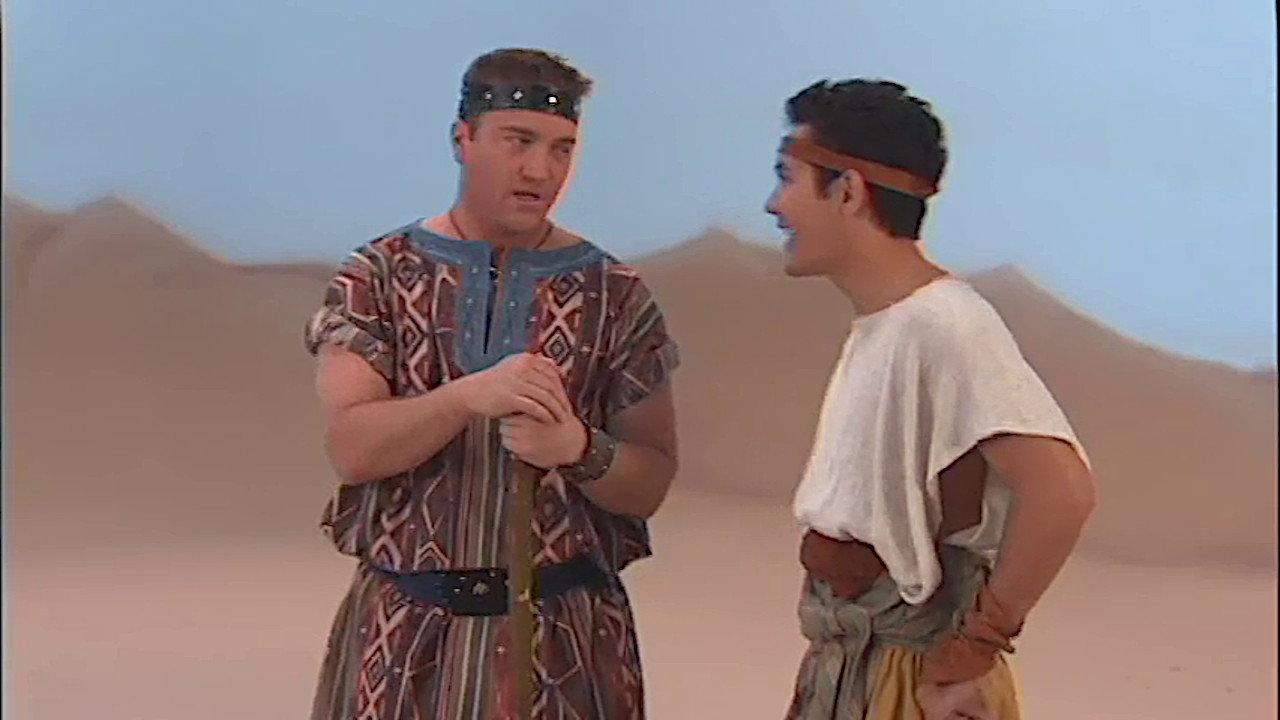 Nephi & Laban 2003 movie scene