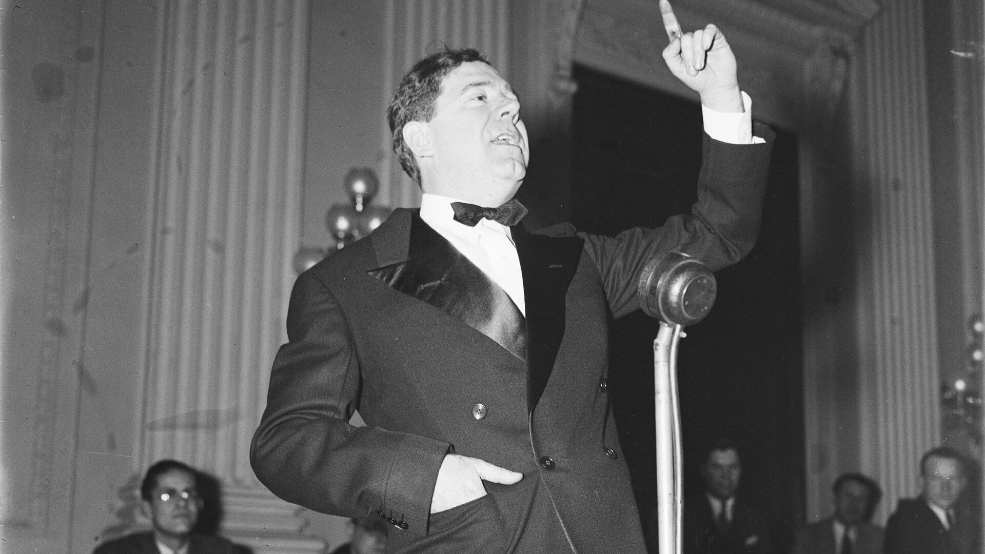 Huey Long 1985 movie scene