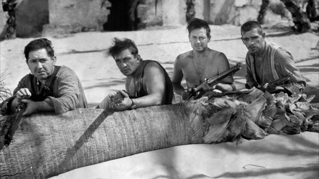 The Lost Patrol 1934 movie scene