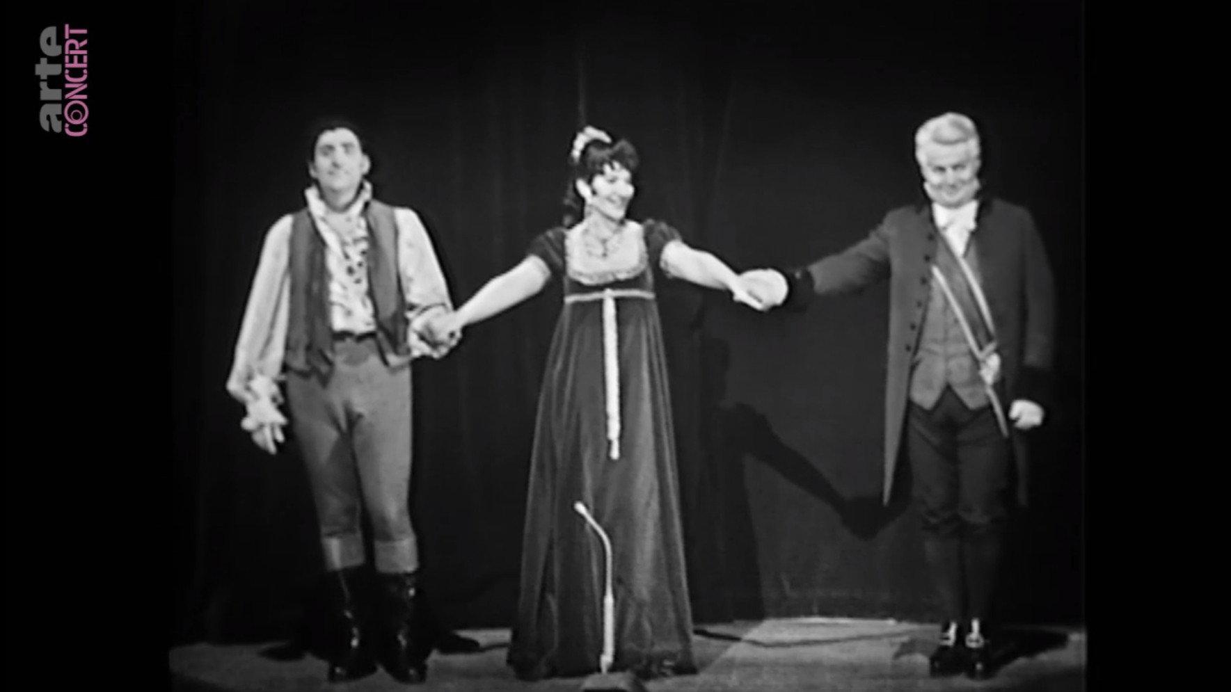 Maria Callas Sings Tosca, Act II 1964 movie scene