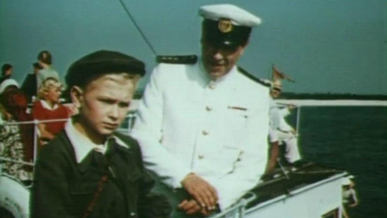 Lights on the River 1953 movie scene