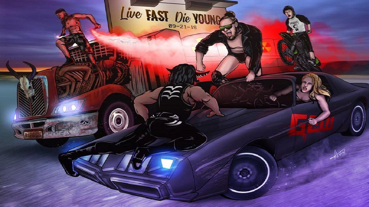 GCW Live Fast Die Young 2018 movie scene