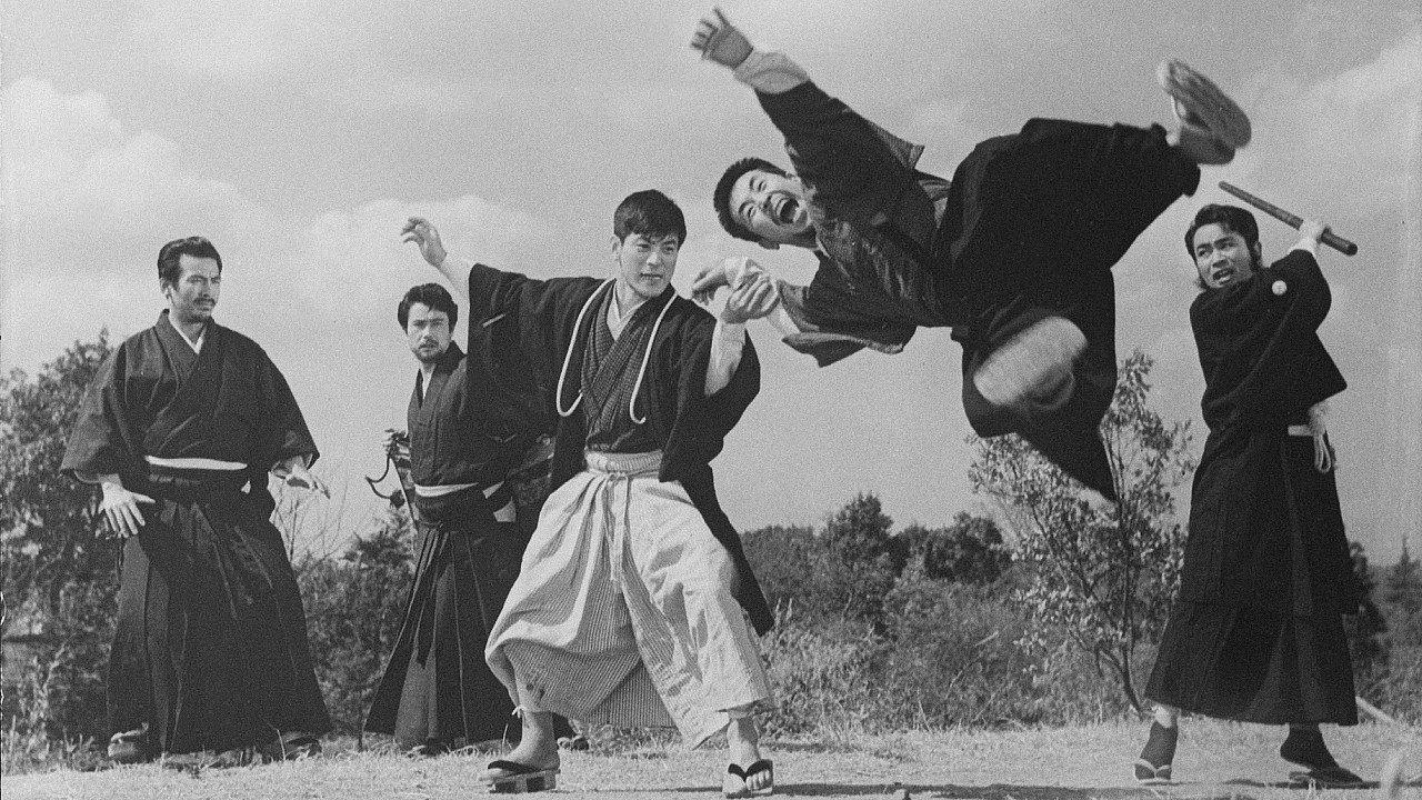 Kodokan Under a Morning Moon 1957 movie scene