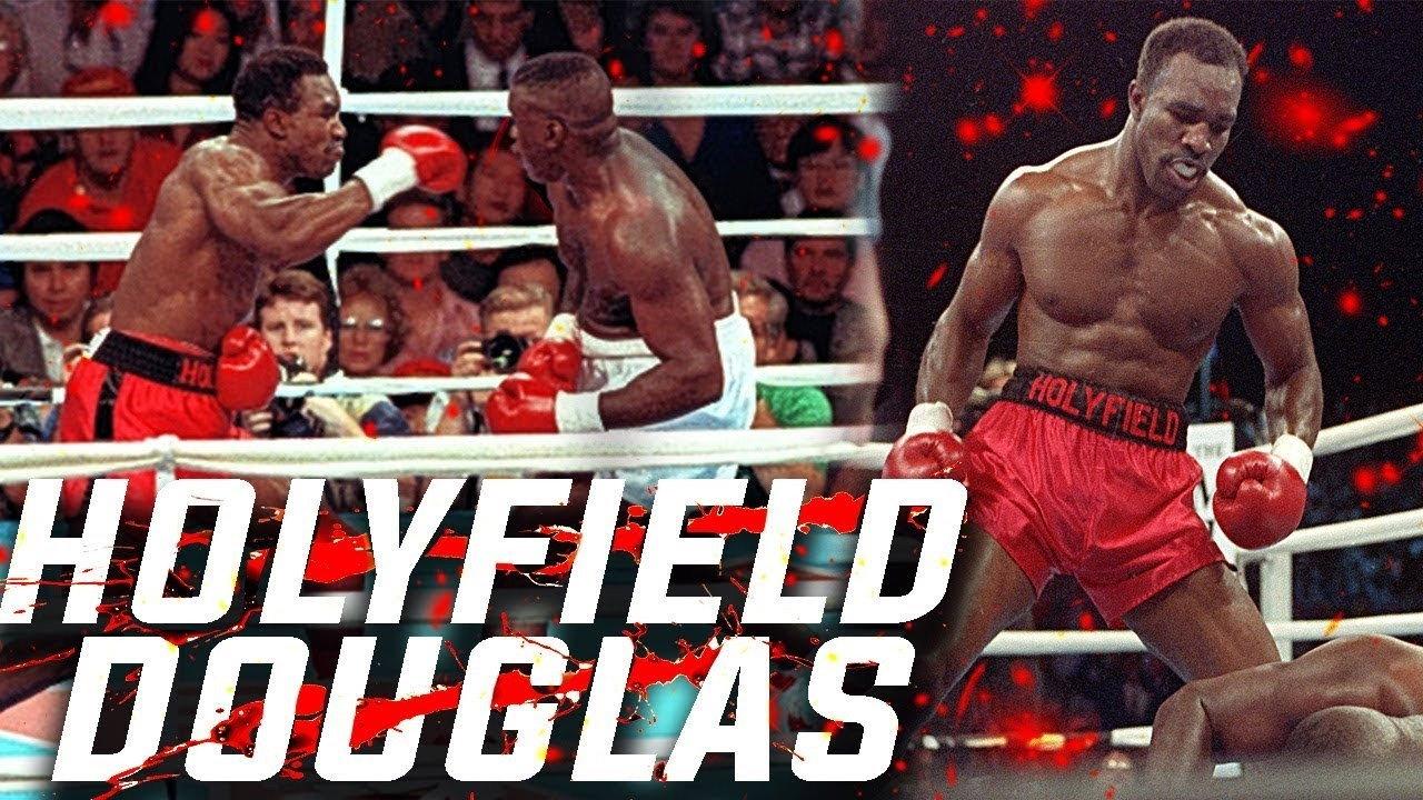 Evander Holyfield vs Buster Douglas 1990 movie scene