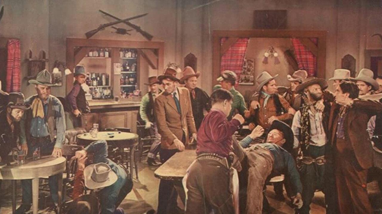 Gunsmoke Trail 1938 movie scene