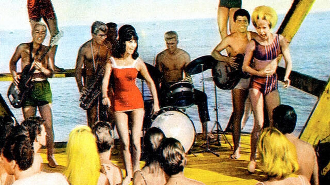 Pajama Party 1964 movie scene