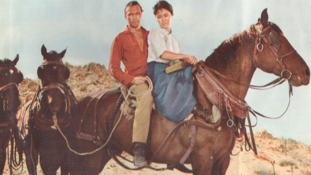 Stagecoach to Dancers' Rock 1962 movie scene