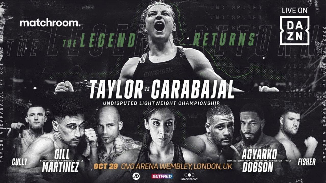 Katie Taylor vs. Karen Elizabeth Carabajal 2022 movie scene