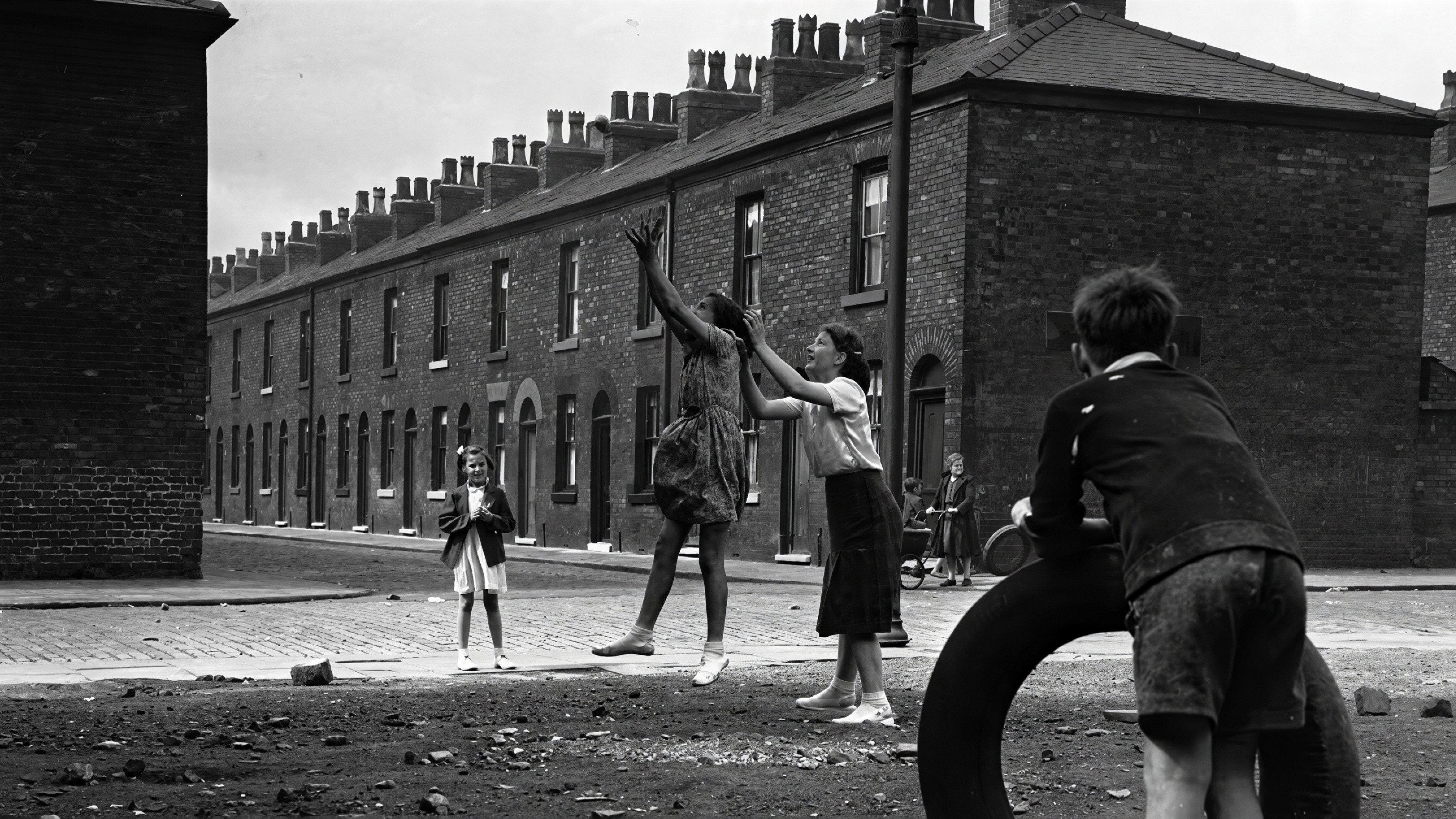 Morning in the Streets 1959 movie scene