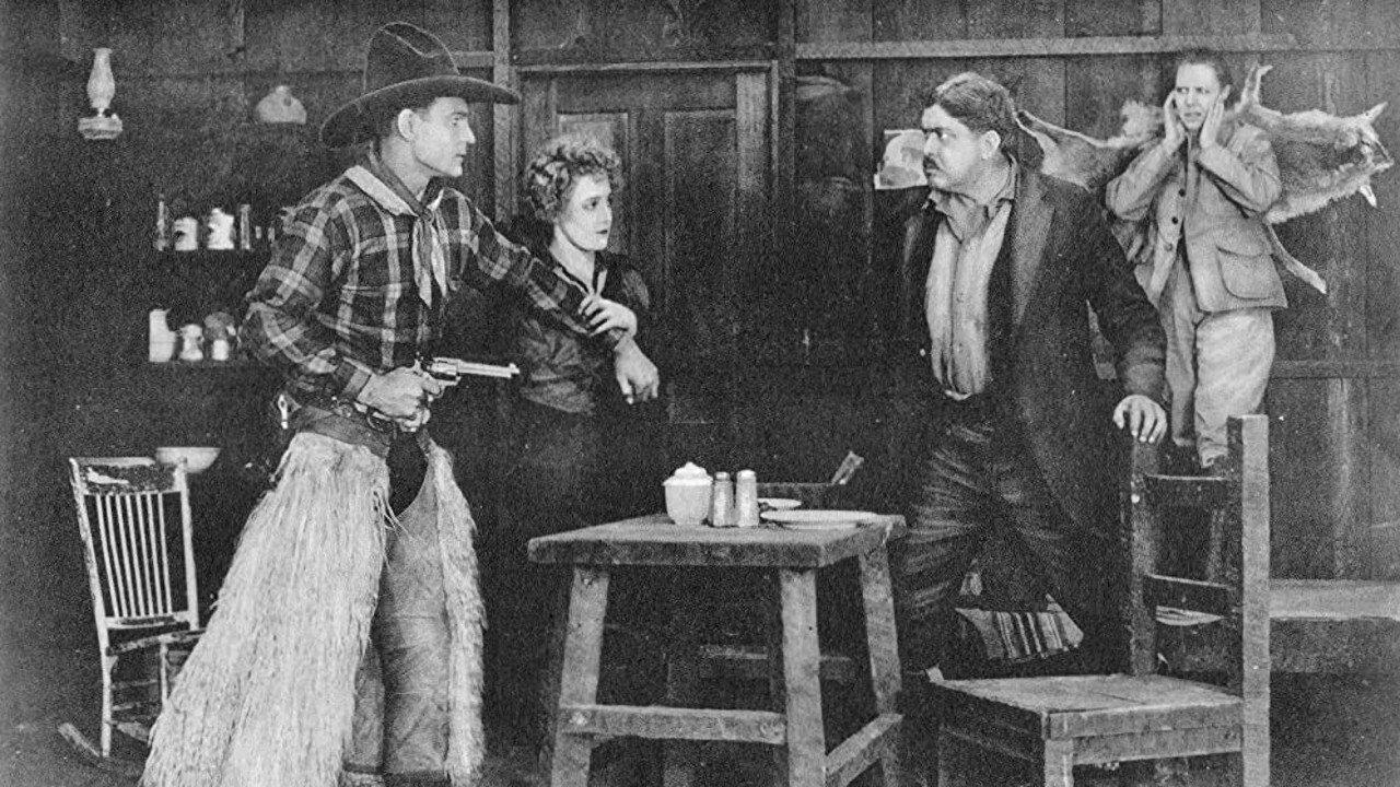 Square Shooter 1920 movie scene