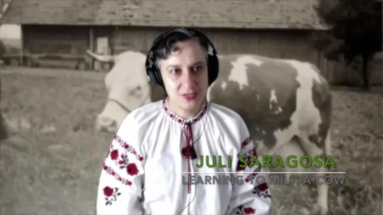 Learning to Milk a Cow 2016 movie scene