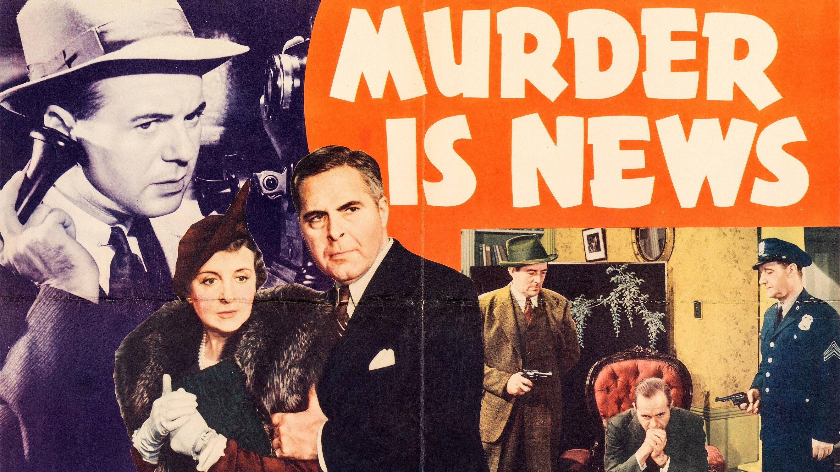 Murder Is News 1937 movie scene