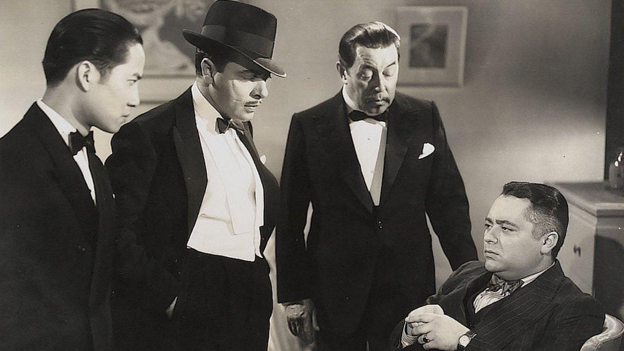 Charlie Chan on Broadway 1937 movie scene