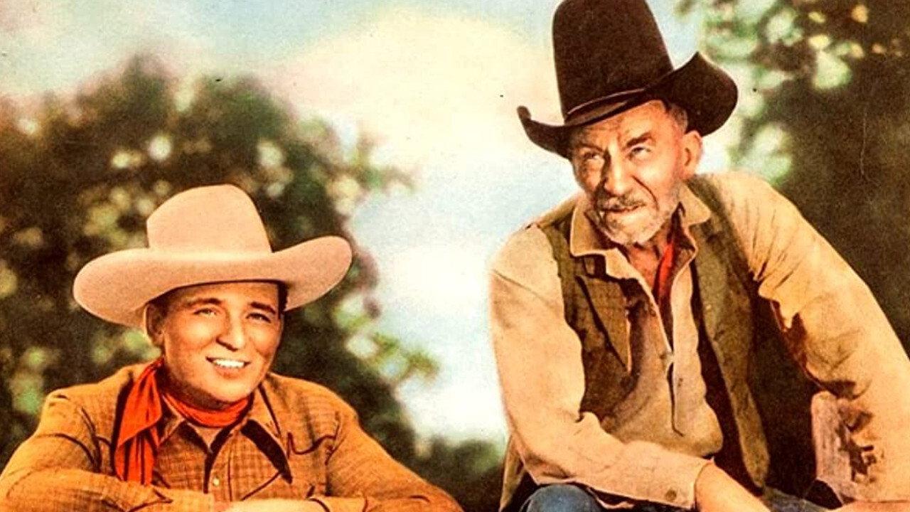 Shadows of the West 1949 movie scene