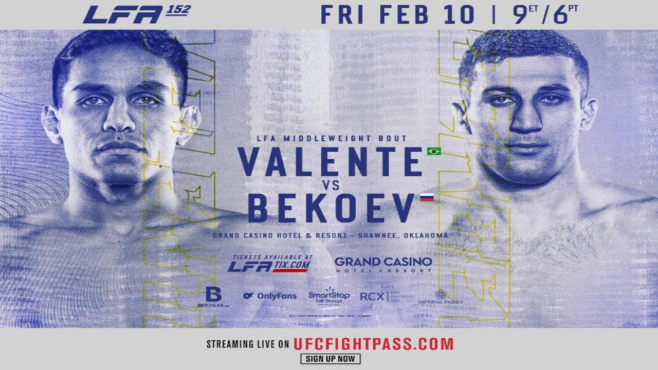 LFA 152: Valente vs. Bekoev 2023 movie scene