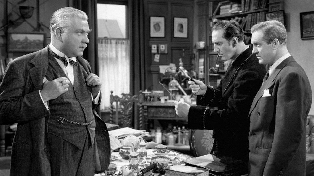 The House of Fear 1945 movie scene
