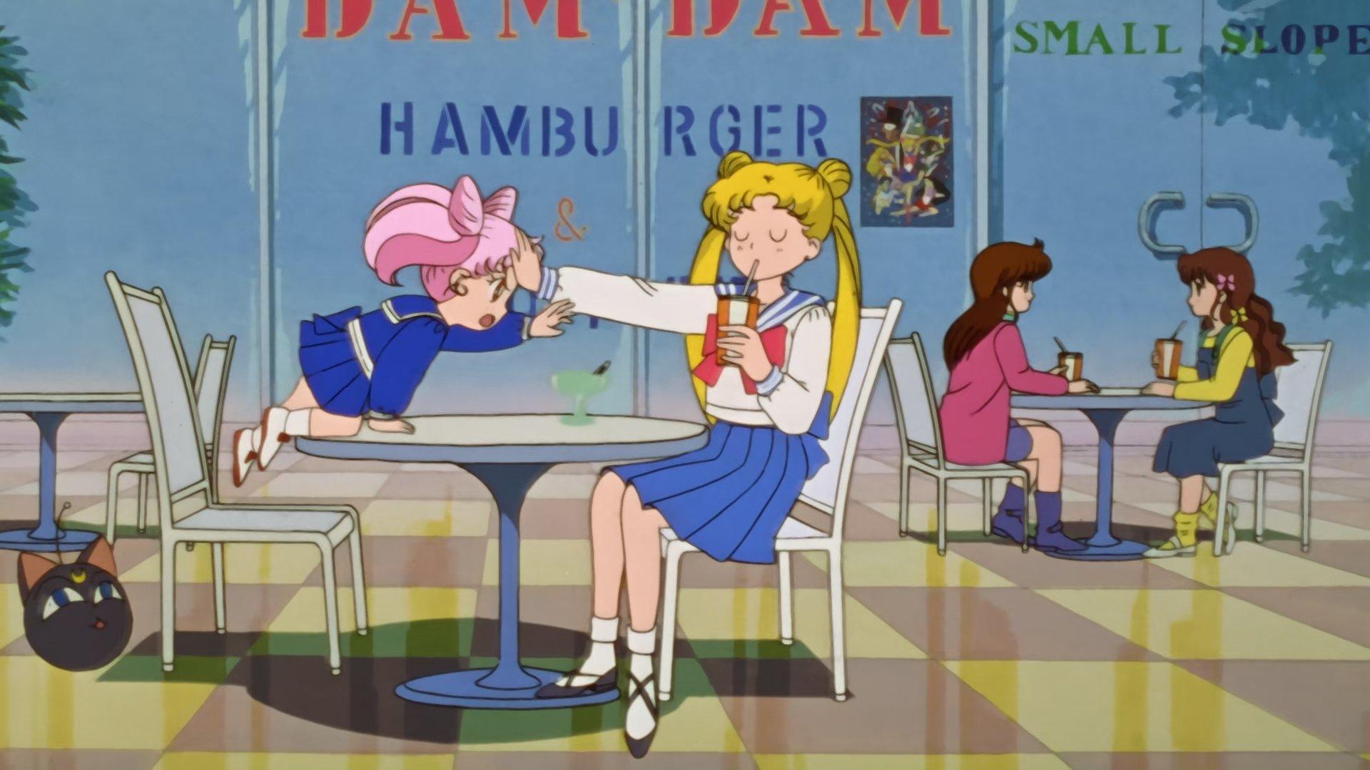 Sailor Moon: Make Up! Sailor Senshi 1993 movie scene