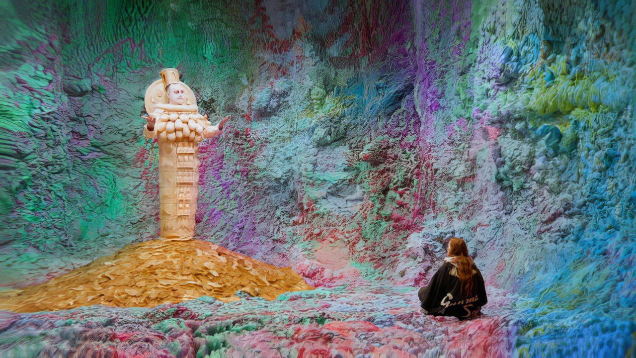 Gallery of God 2023 movie scene