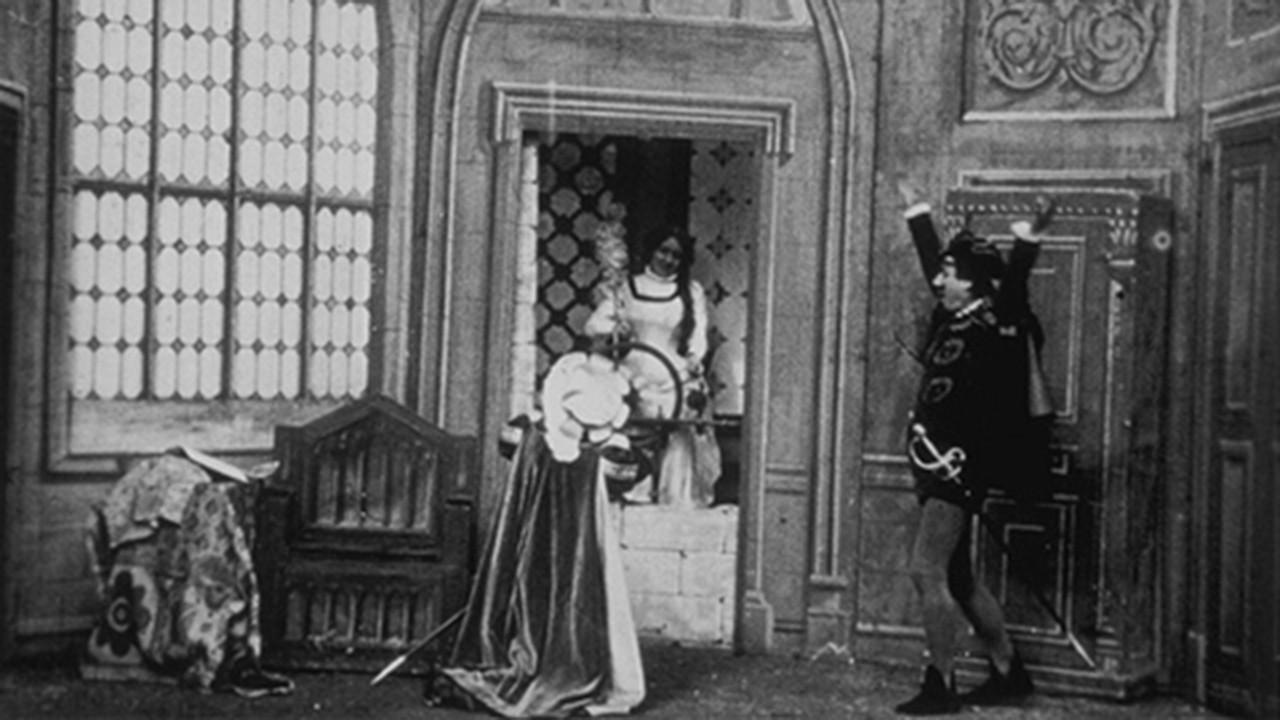 Faust: Metamorphosis of Faust and Appearance of Marguerite 1897 movie scene