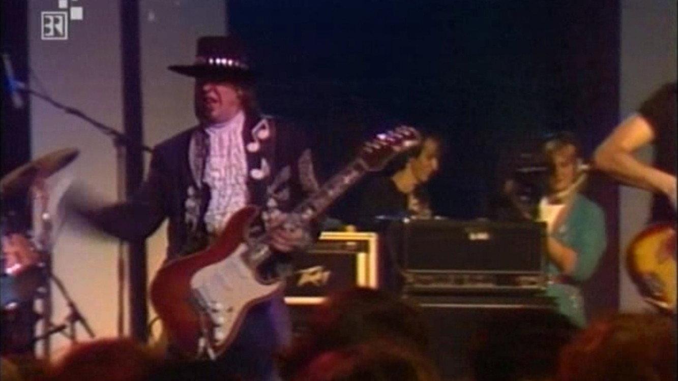 Stevie Ray Vaughan live at Munich 1984 movie scene