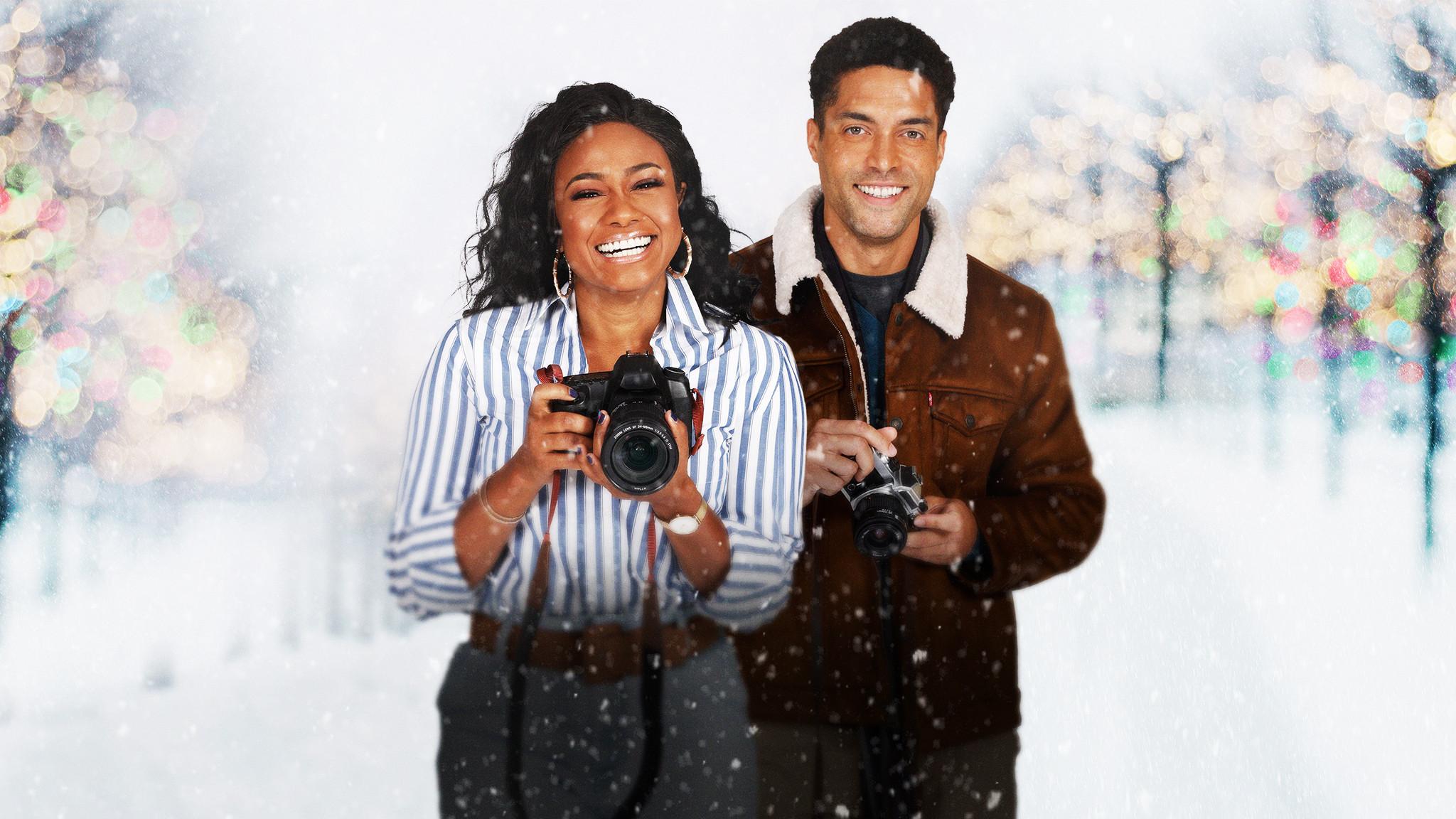 A Picture Perfect Holiday 2021 movie scene