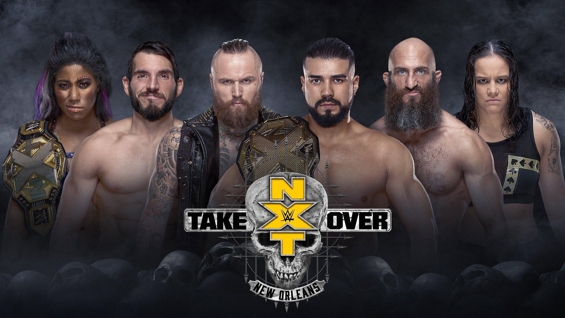 NXT Takeover: New Orleans 2018 movie scene