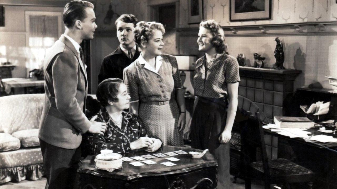 On Their Own 1940 movie scene