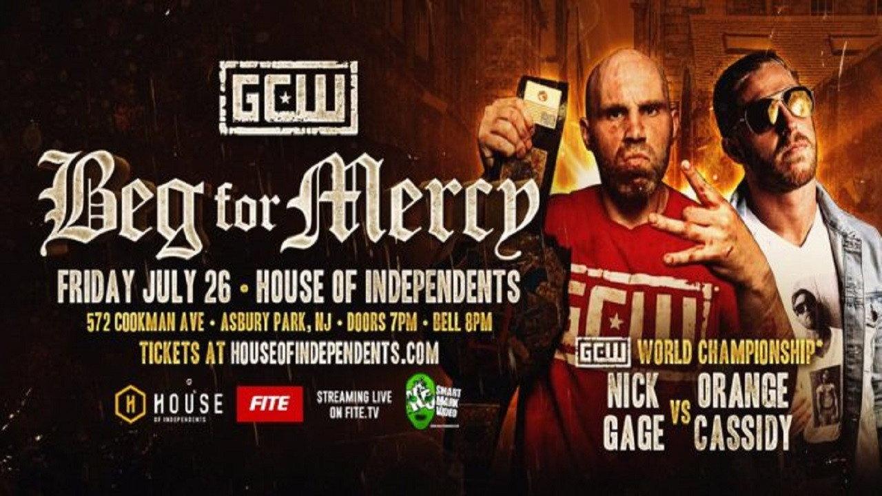 GCW Beg for Mercy 2019 movie scene