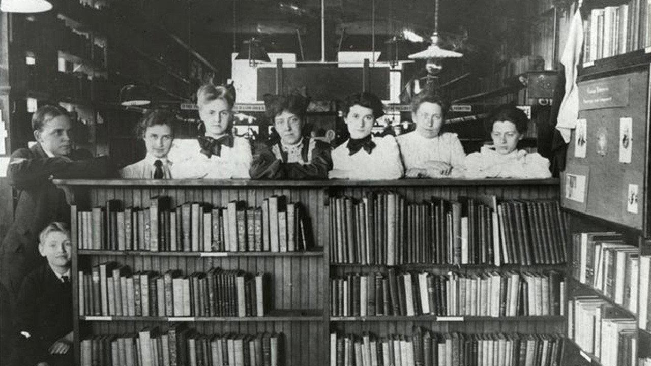 Free for All: The Public Library 2025 movie scene