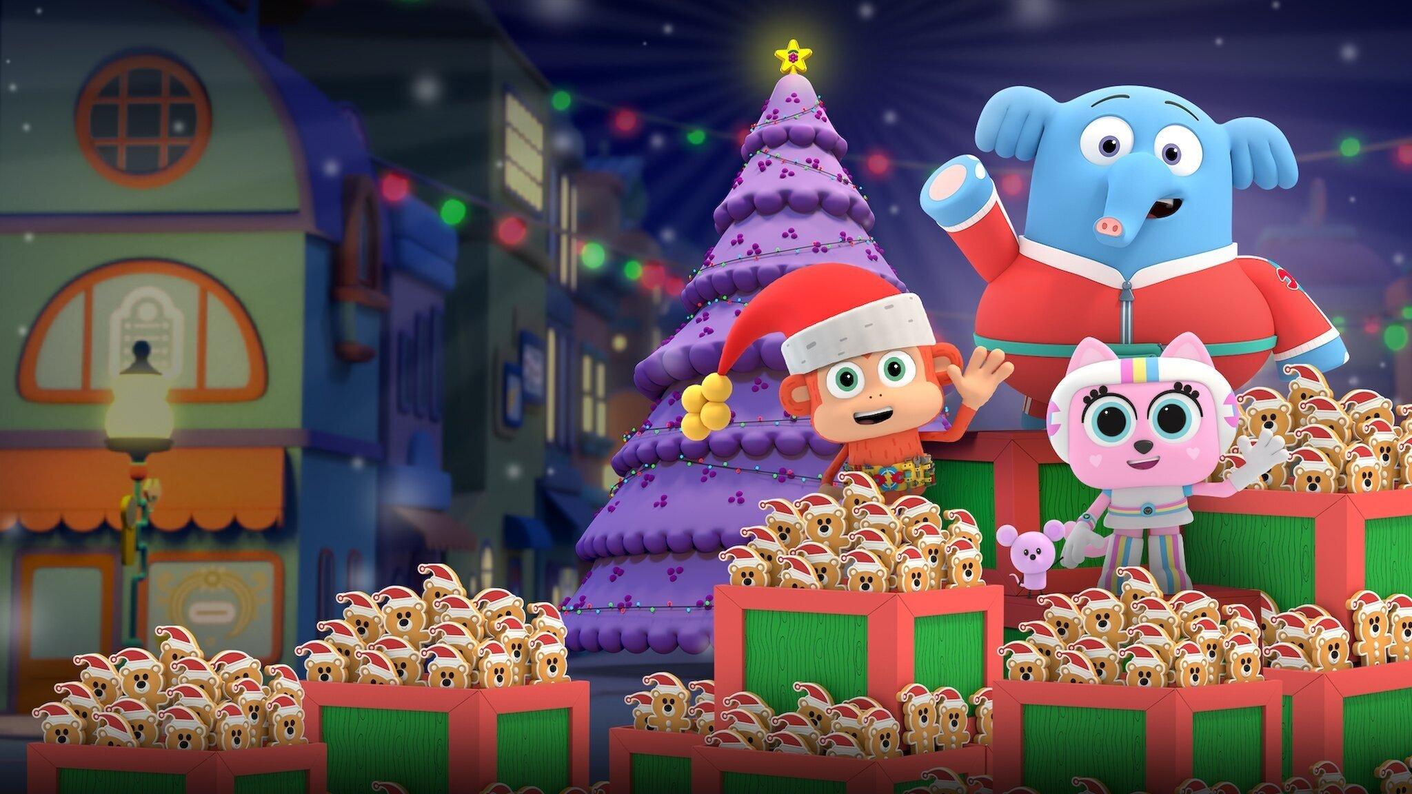 Chico Bon Bon and the Very Berry Holiday 2020 movie scene