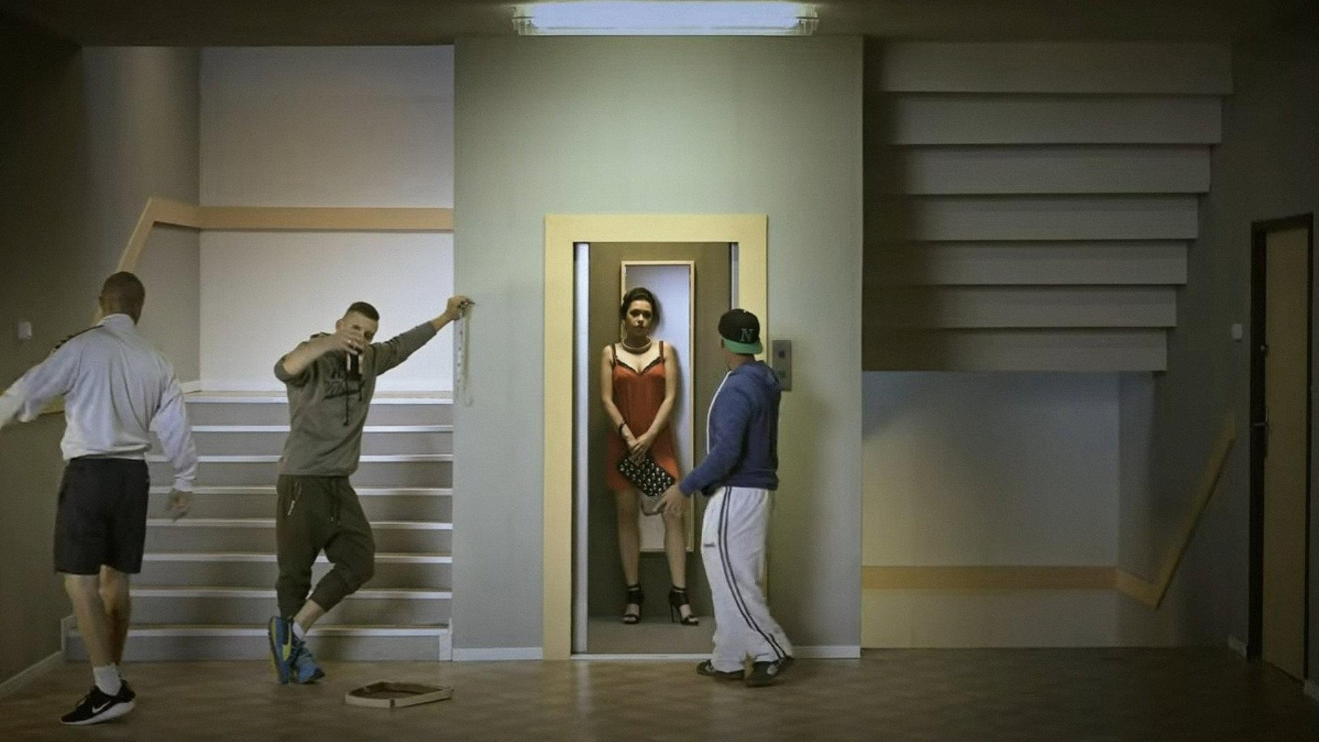 Elevator 2017 movie scene