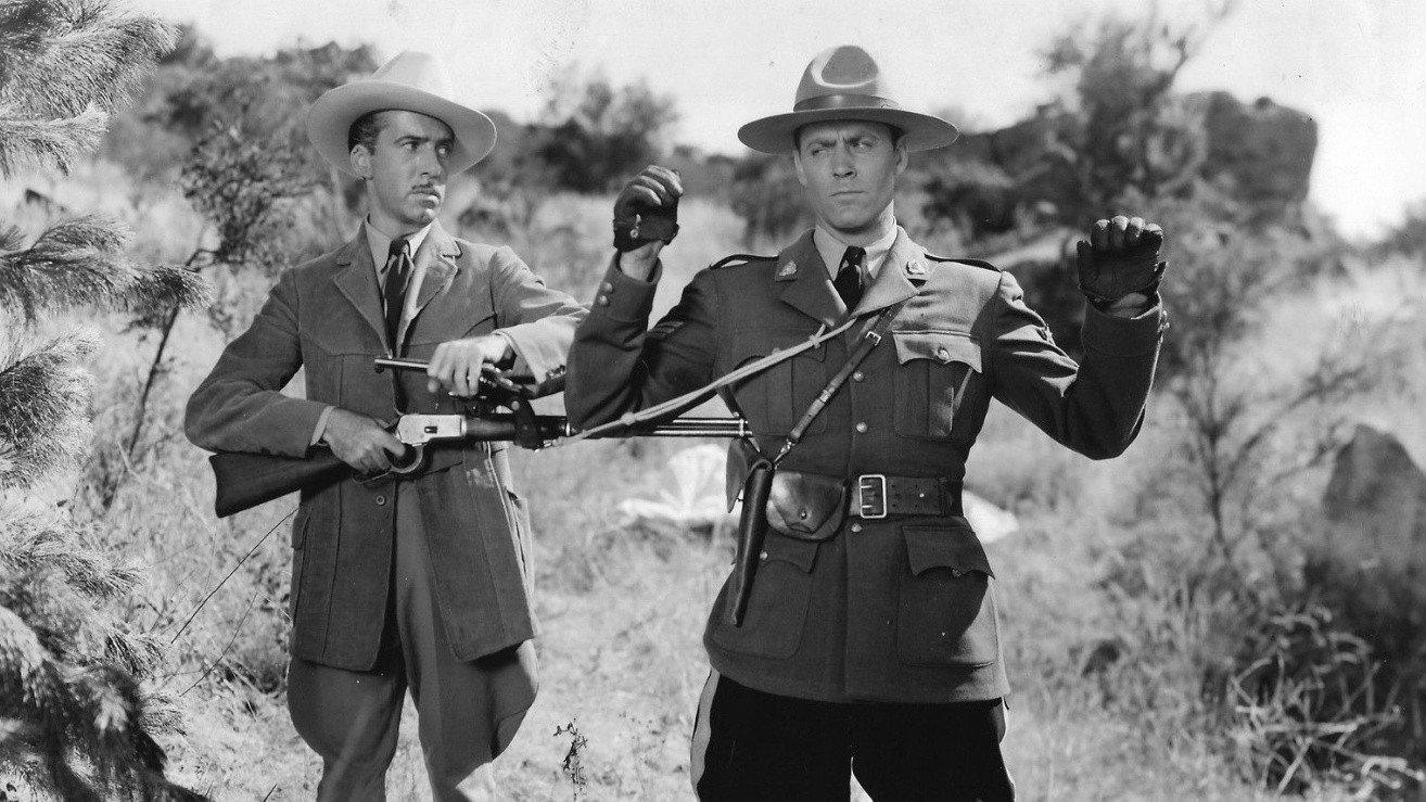 King of the Mounties 1942 movie scene