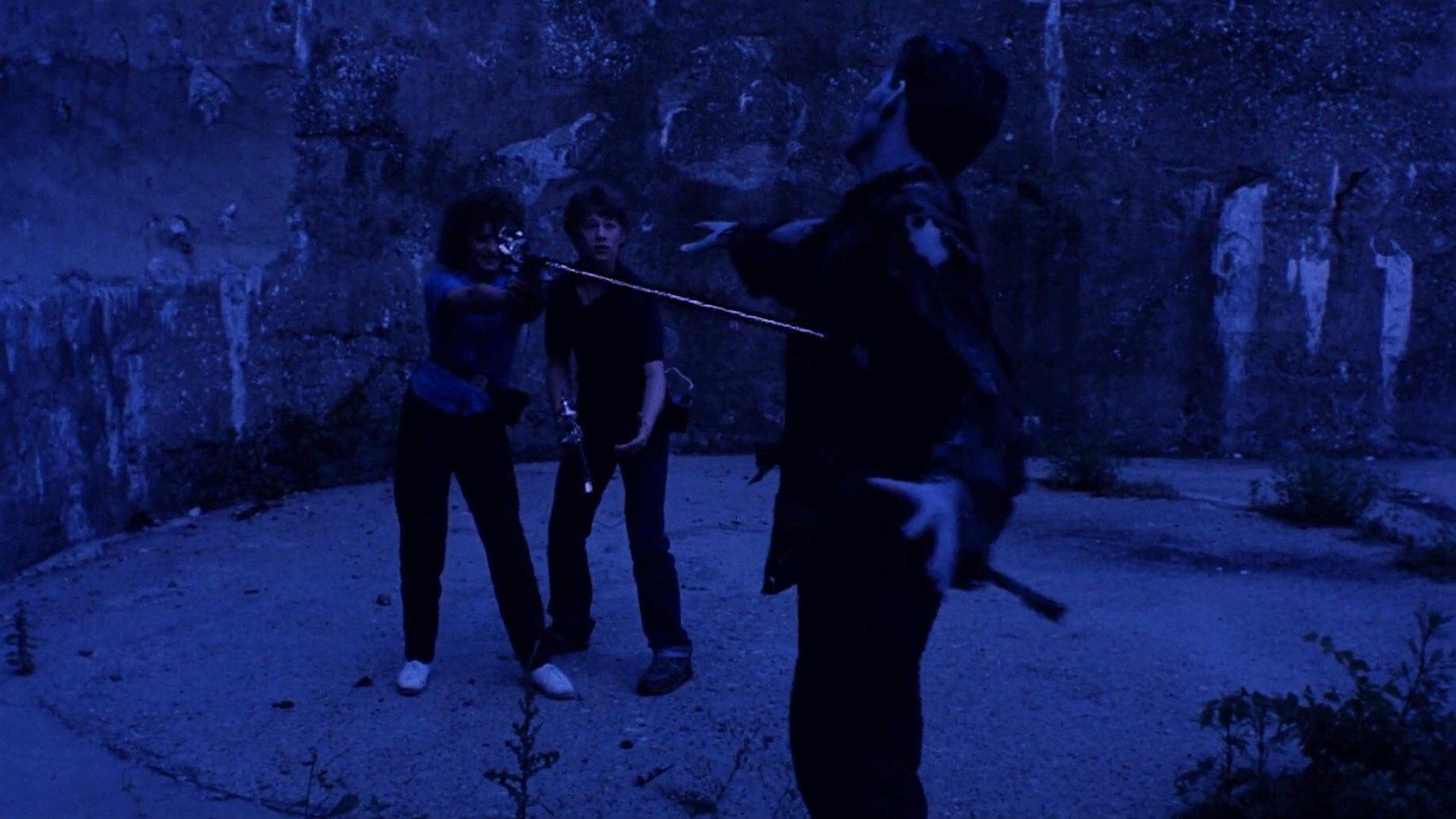Raiders of the Living Dead 1986 movie scene