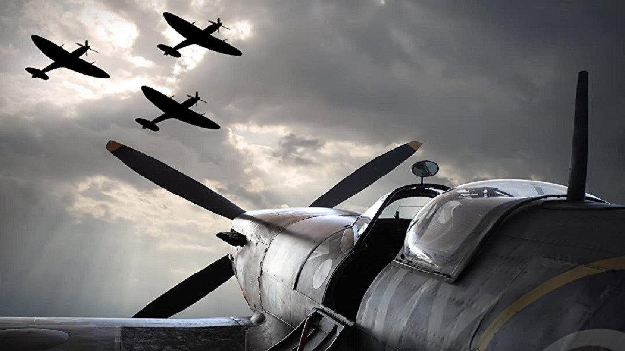 Fighters of WWII: Spitfire, Mustang, and Messerschmitt 2017 movie scene