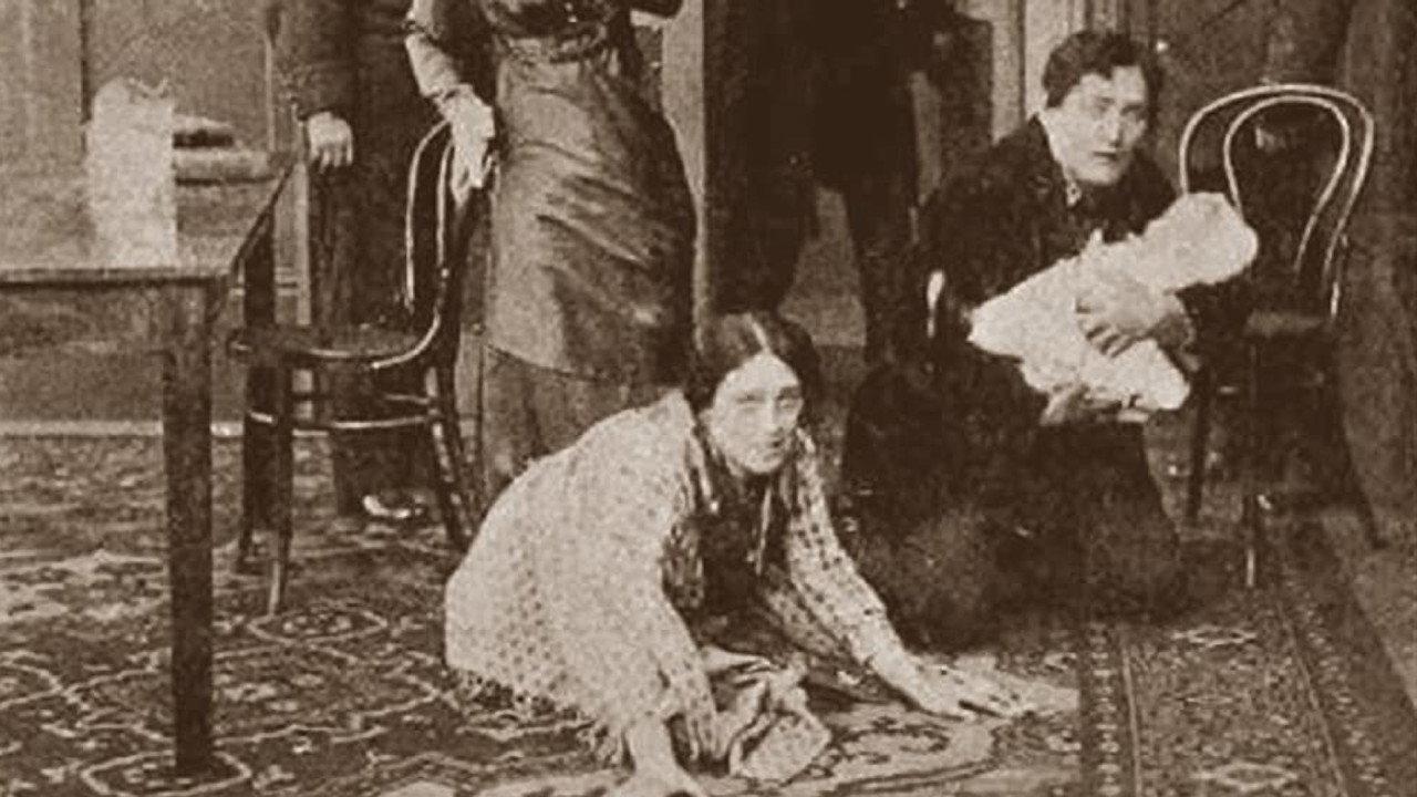 The District Attorney's Conscience 1913 movie scene