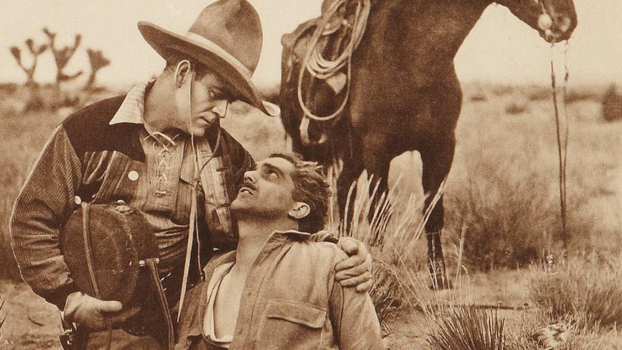 The Secret of the Pueblo 1923 movie scene