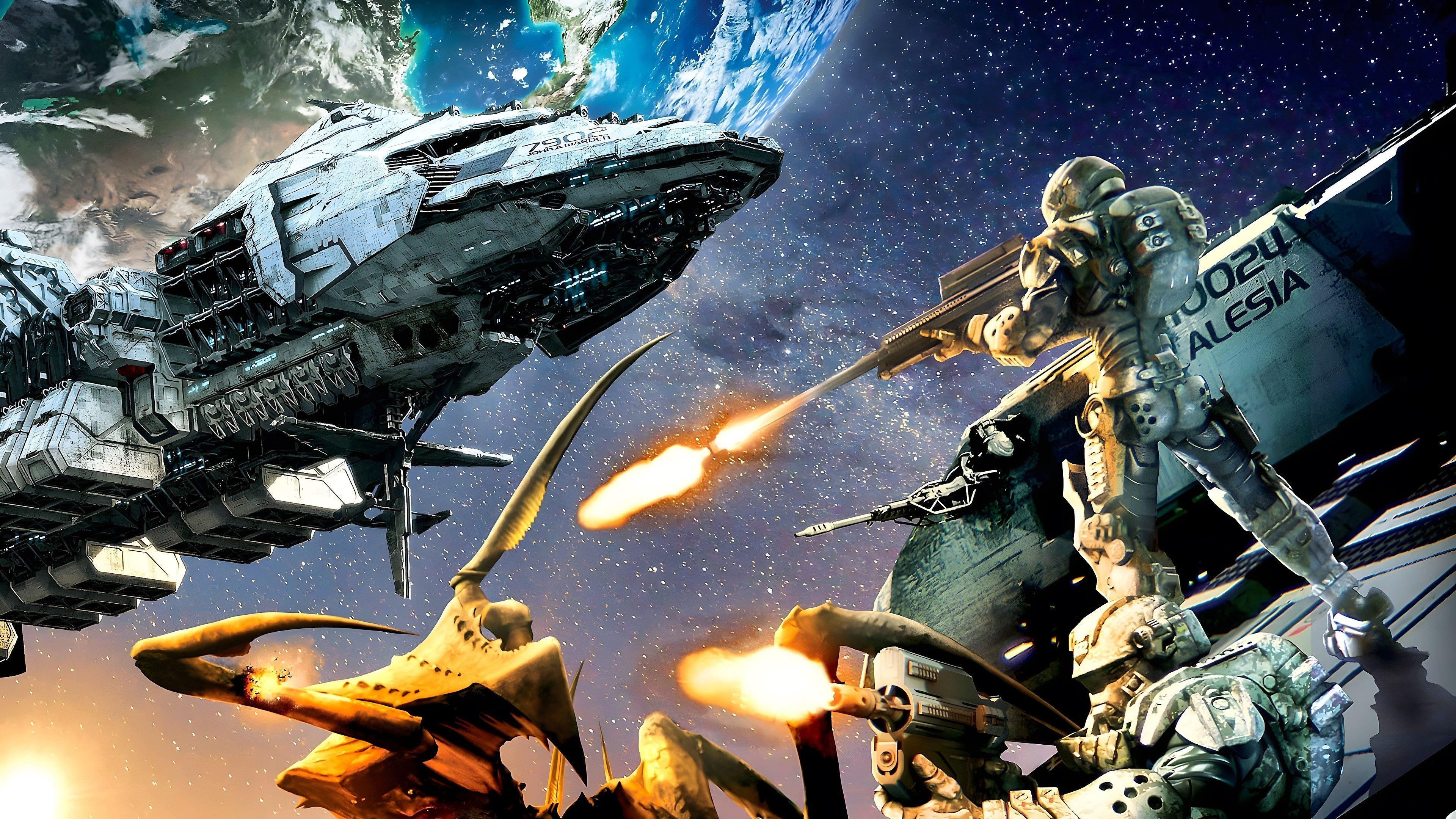 Starship Troopers: Invasion 2012 movie scene
