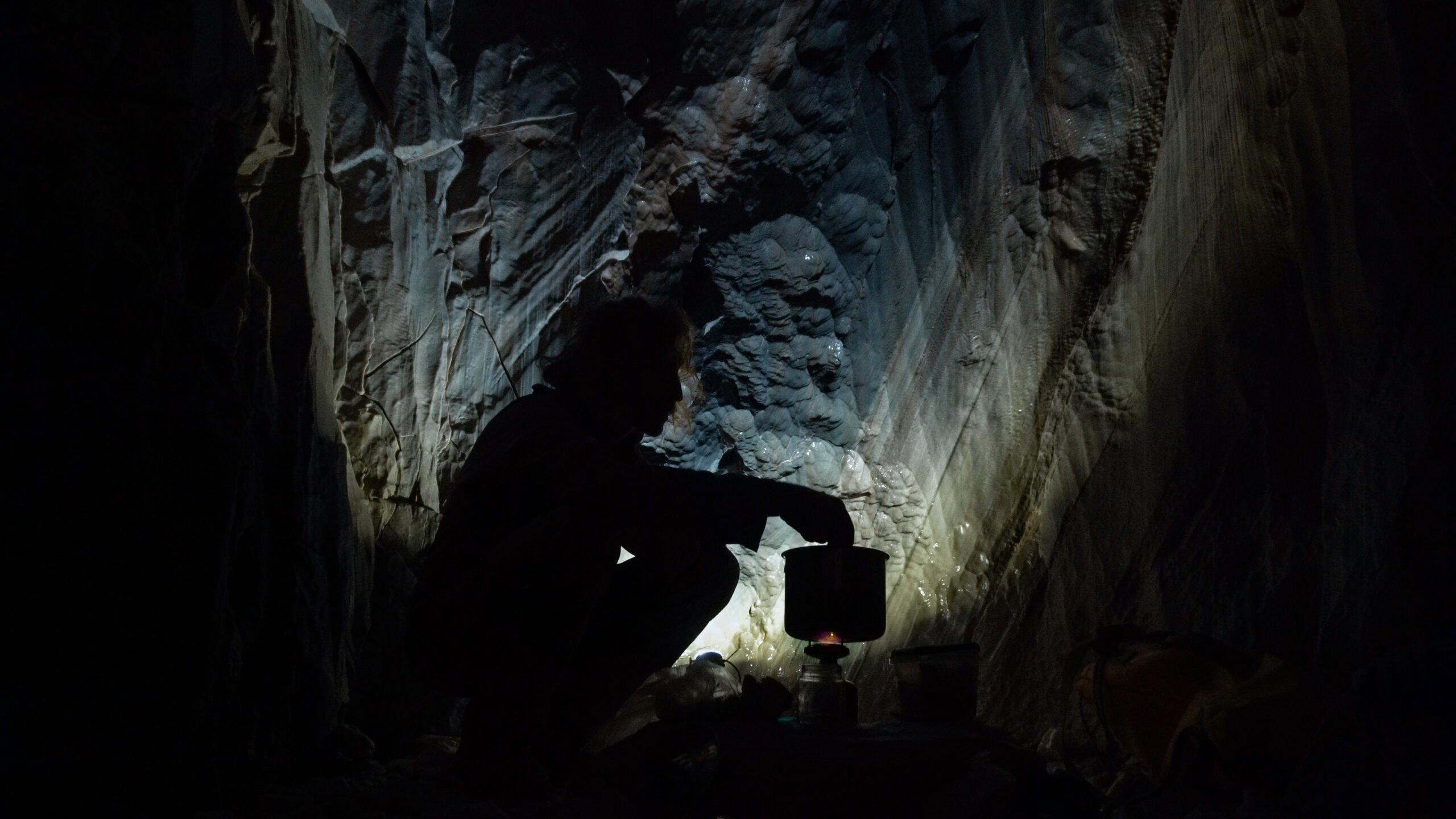 Caveman: The Hidden Giant 2021 movie scene