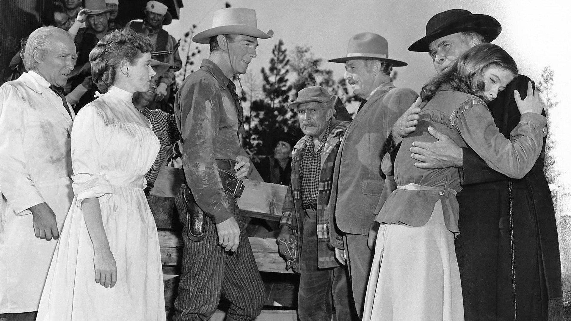 Canadian Pacific 1949 movie scene