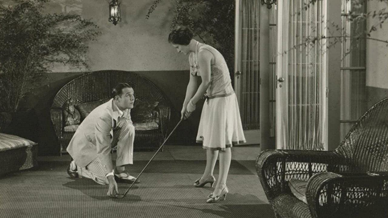 Spring Fever 1927 movie scene