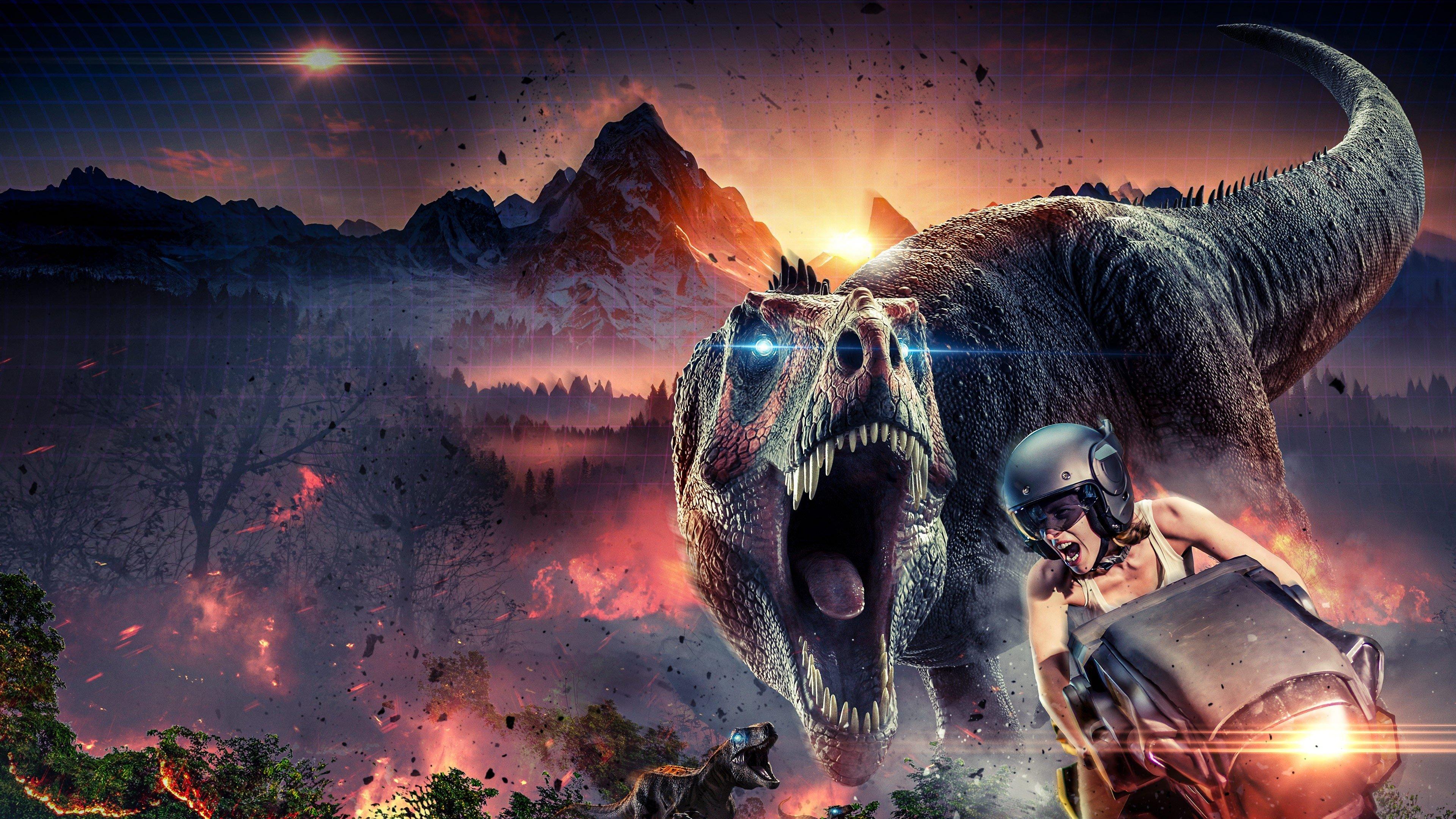 The Jurassic Games: Extinction 2025 movie scene