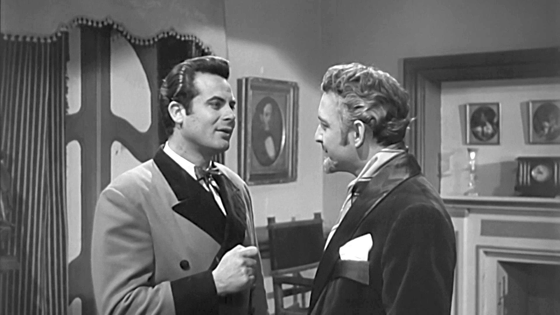 Pies de gato 1957 movie scene