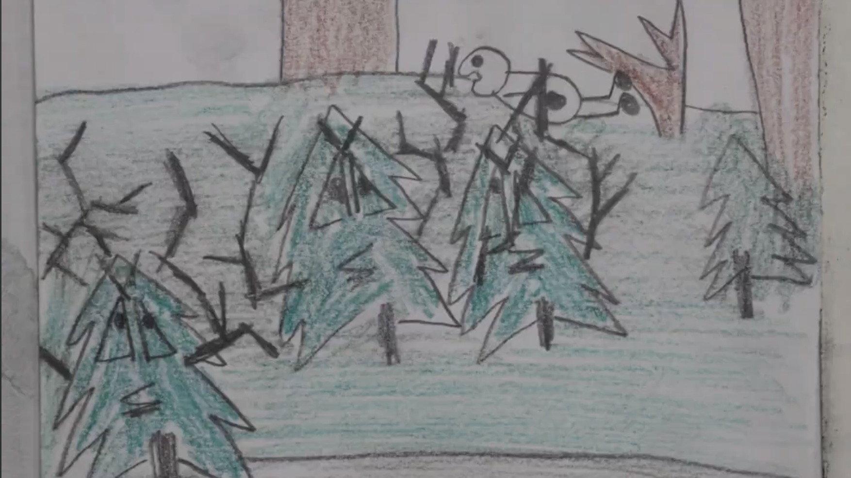 The Taking Tree 2025 movie scene